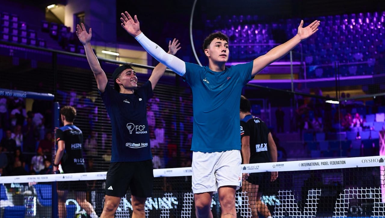Primer sorpresón en el Premier Padel de Milán