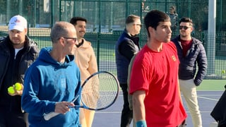 El héroe de la Copa Davis, sparring de lujo para Carlos Alcaraz