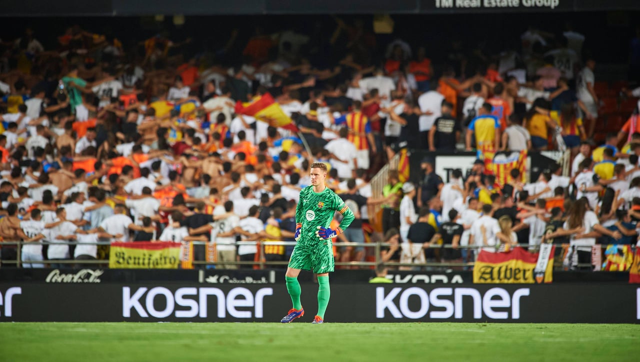 Ter Stegen, plantado