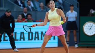 Sabalenka sobrevive y uno de los grandes favoritos se queda fuera en Roma 