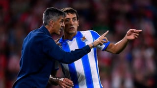 Imanol estudia al sustituto de Oyarzabal