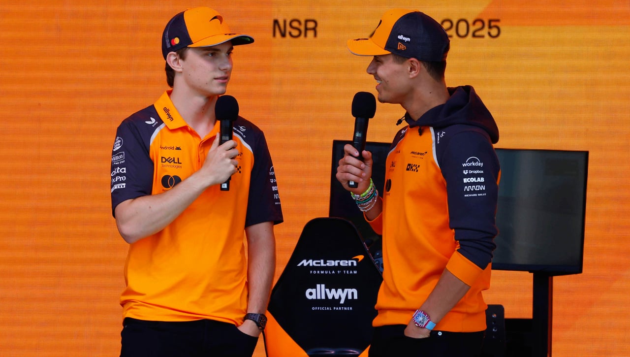 Oscar Piastri y Lando Norris dejan de ser compañeros en McLaren