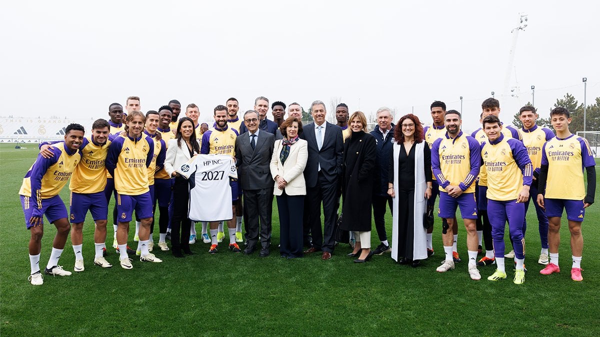 HP, nuevo patrocinador del Real Madrid