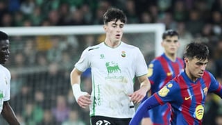 El Athletic Club, muy preocupado por Manex Lozano, cedido en el Racing de Santander: "Tiene muy mala pinta"