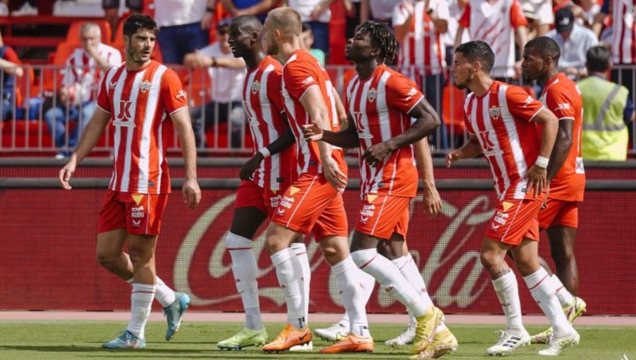 Las notas de los jugadores del Almería ante el Rayo Vallecano