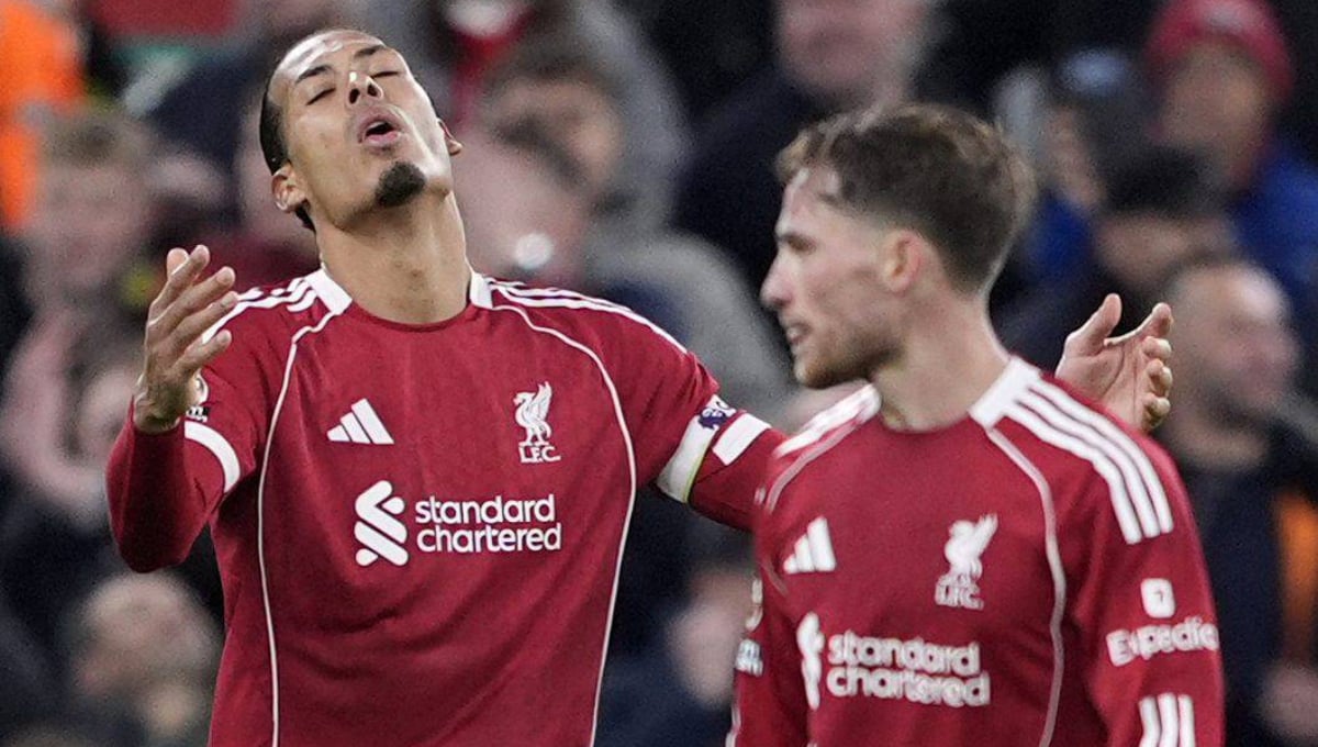 El Liverpool sigue en caída libre: el Nottingham Forest golea a los de Slot en Anfield