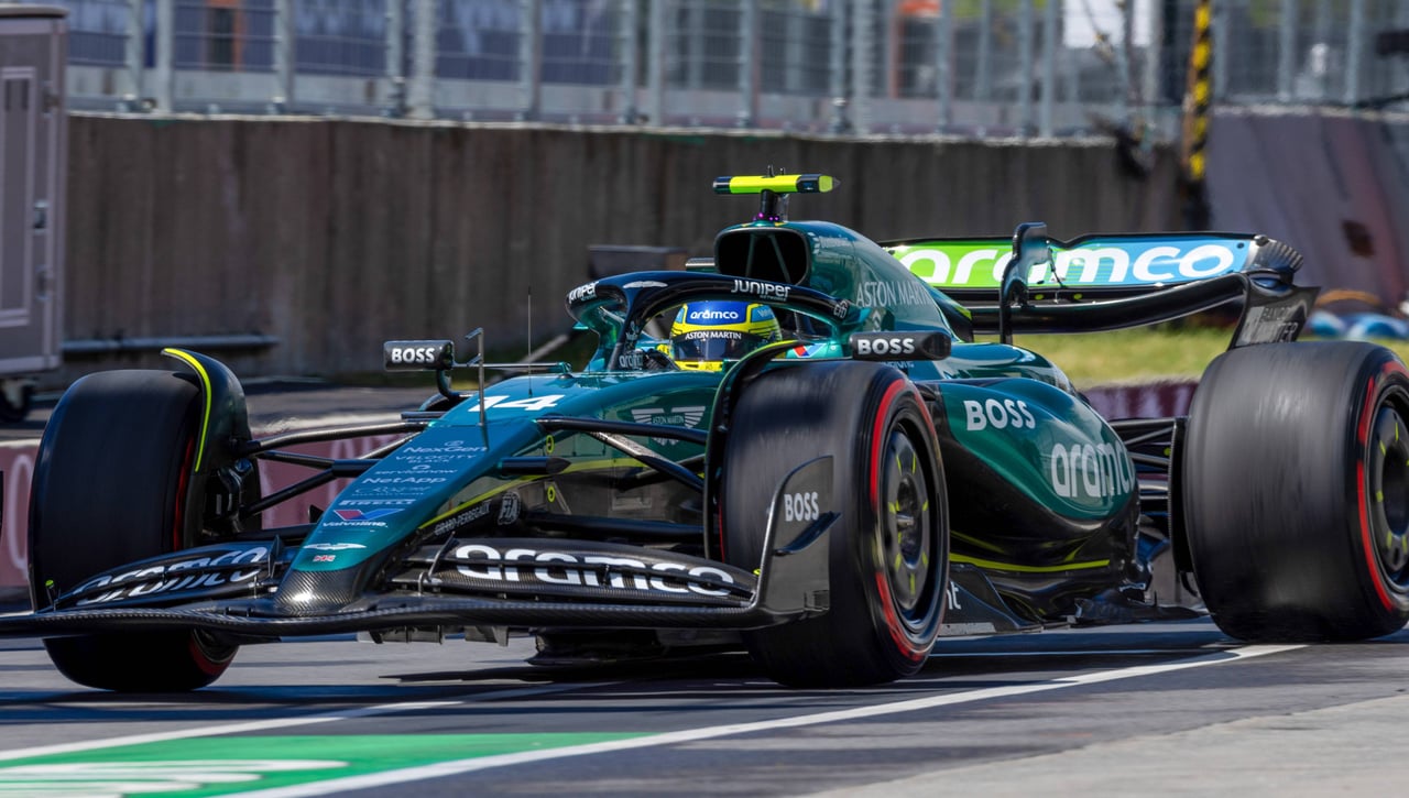 Aston Martin busca la solución para Fernando Alonso