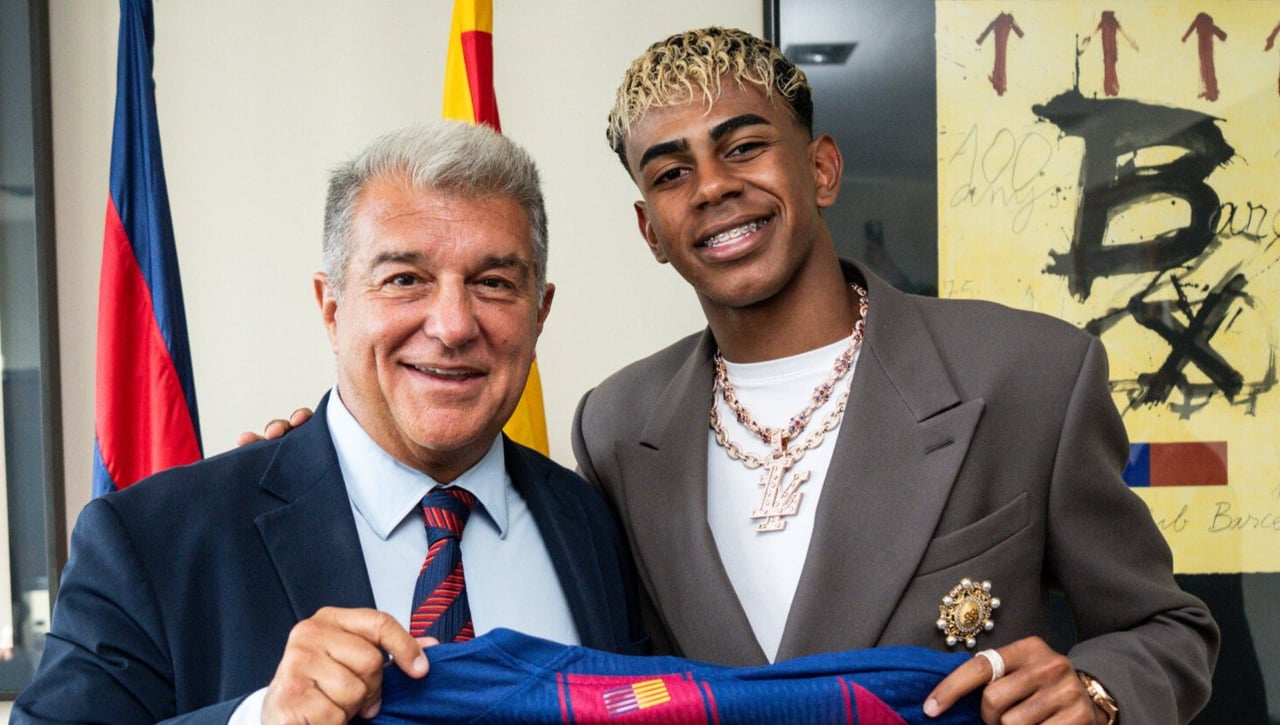 Lamine Yamal recoge el '10' y cierra filas con su polémica fiesta