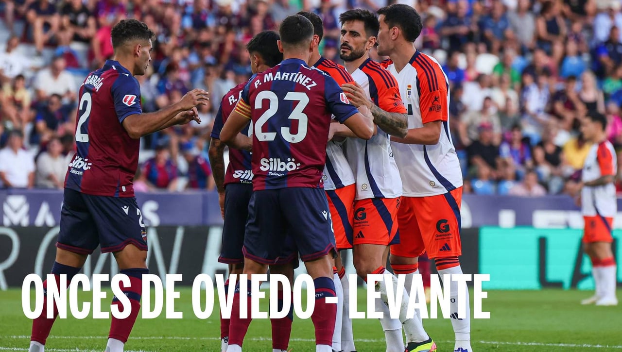 Alineaciones Oviedo - Levante: Onces confirmados del Oviedo y Levante en la jornada 8 de LaLiga