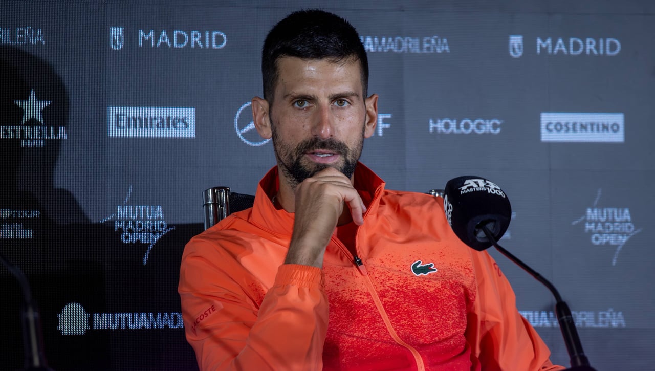 Djokovic confirma lo de Roland Garros