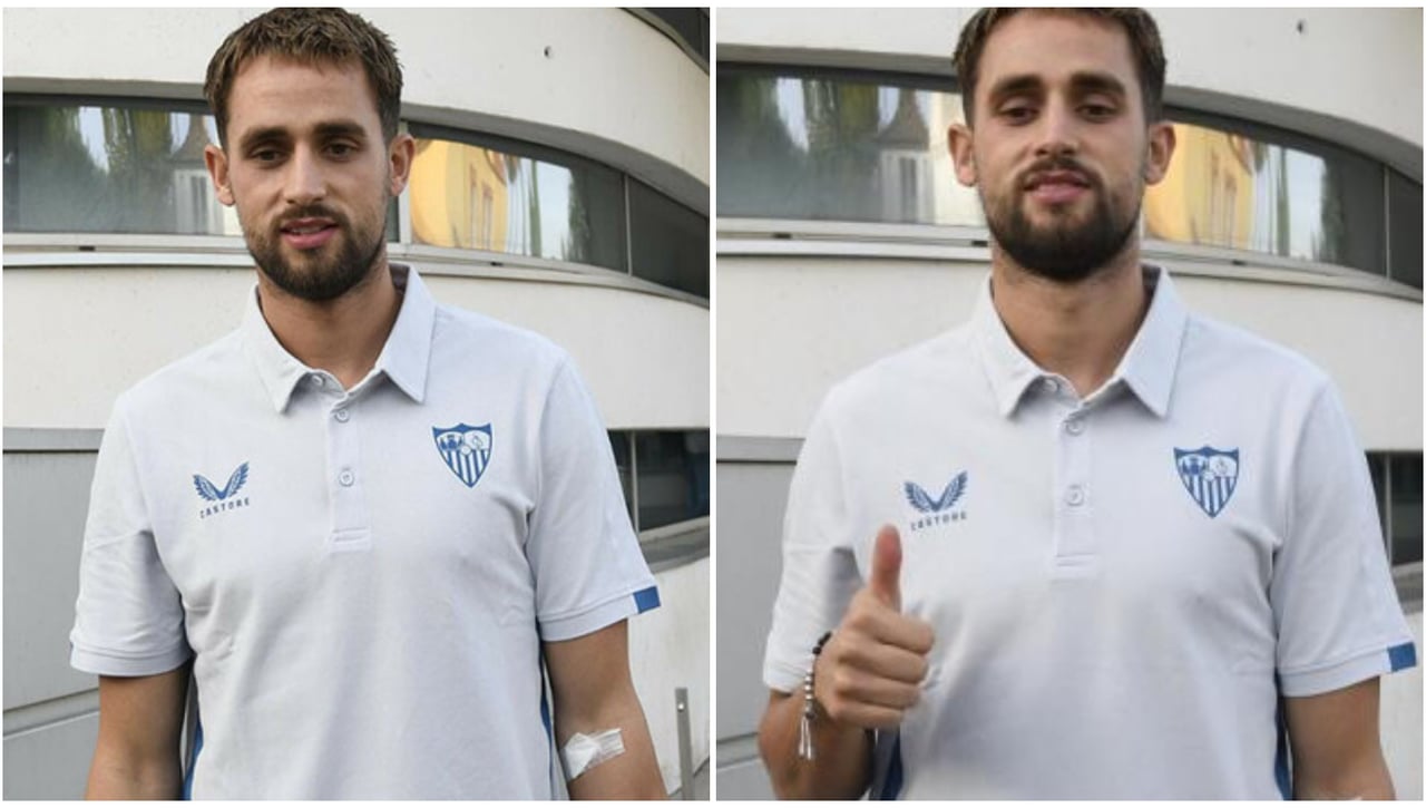 Januzaj supera las pruebas médicas y ya habla como jugador del Sevilla: "Estoy muy contento"