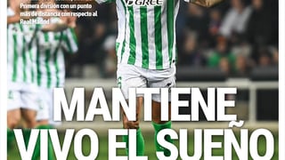 La portada de ESTADIO Deportivo para el domingo 6 de abril de 2025