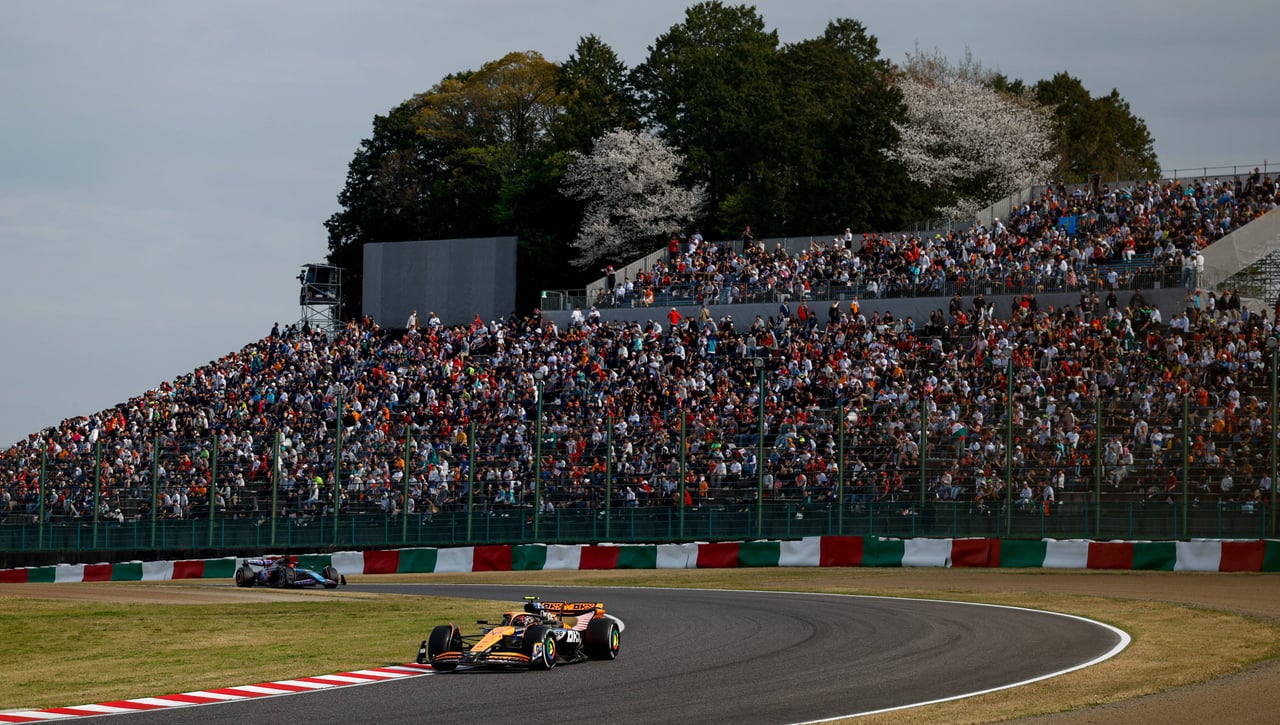 F1 GP de Japón 2025 | Horarios, canal y dónde ver en TV el Gran Premio de Fórmula 1 en el circuito de Suzuka