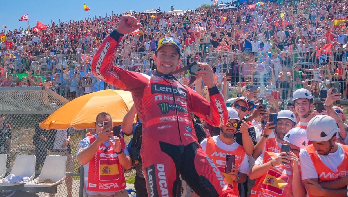 Marc Márquez se marca un Jorge Martín en Jerez