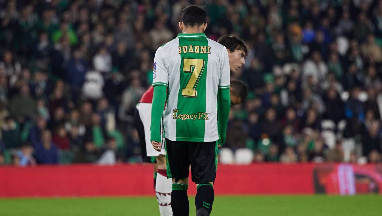 La única preocupación de Juanmi tras volver a enfundarse la camiseta del Betis