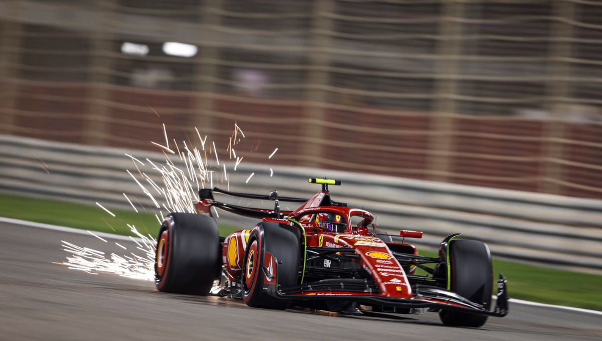 Carlos Sainz, desatado en Bahrein
