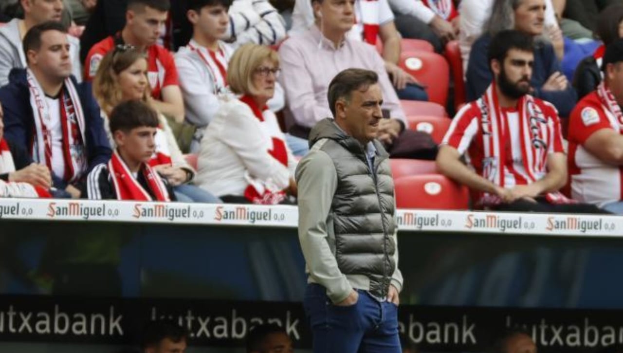 Carvalhal: "El Athletic fue más eficaz que nosotros"