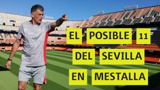 El posible once del Sevilla ante el Valencia