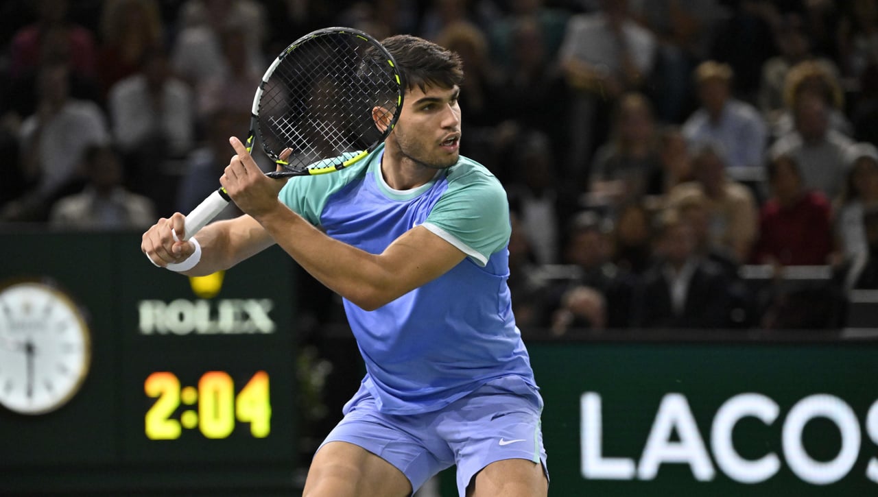 Carlos Alcaraz no pierde el tiempo