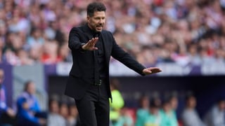 Simeone no entra al trapo de Courtois 