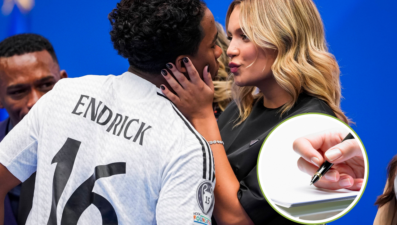 El restrictivo 'contrato de novios' de Endrick: Decir estas palabras tiene castigo