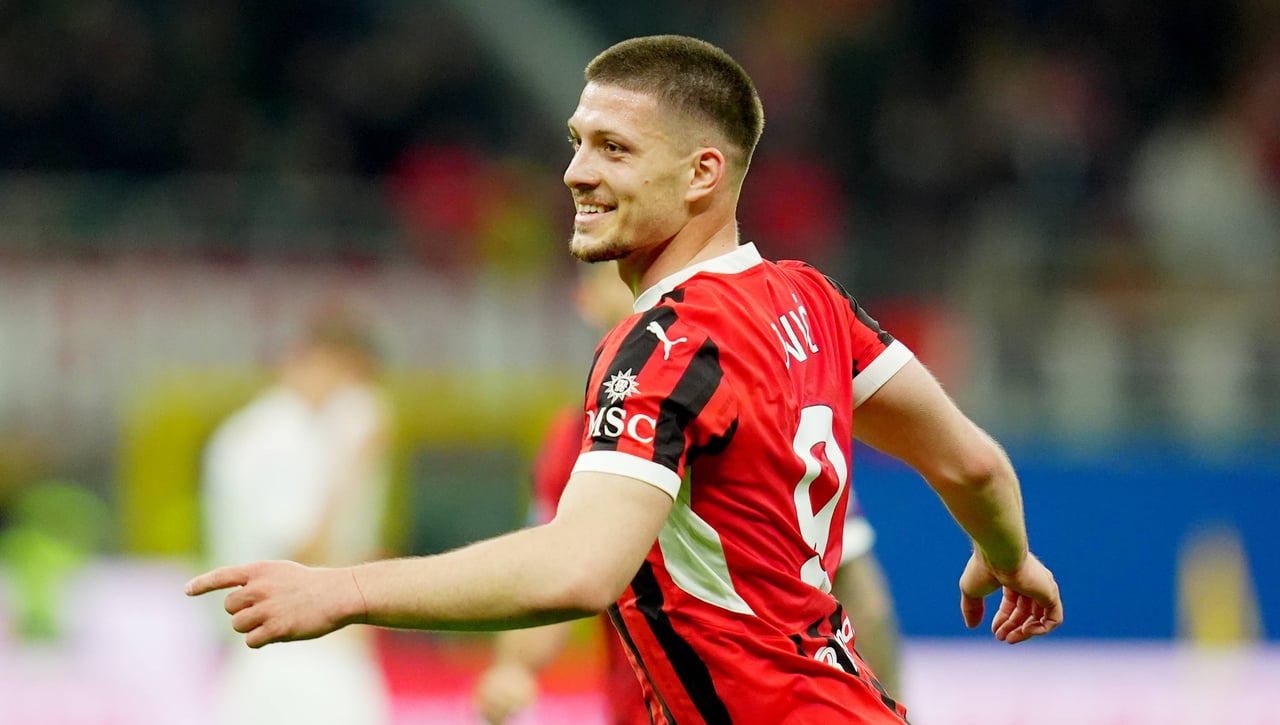 El Milan se plantea la renovación de Luka Jovic tras sus buenas actuaciones