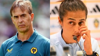 Julen Lopetegui y Montse Tomé, juntos