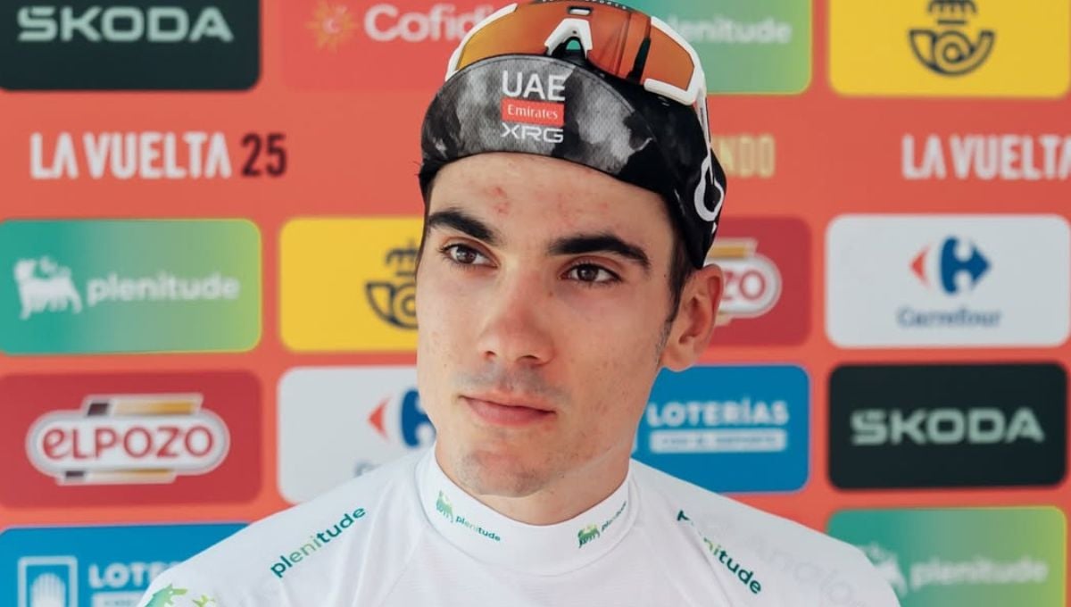 Juan Ayuso, contra las cuerdas