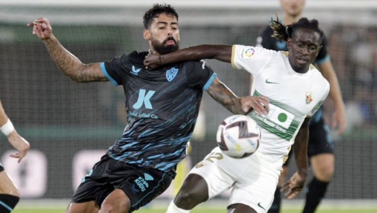 Así fue como acabó Samú Costa el partido ante el Elche