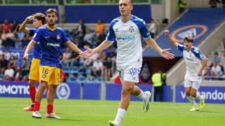 Luismi Cruz se estrena como goleador y da el triunfo al Tenerife