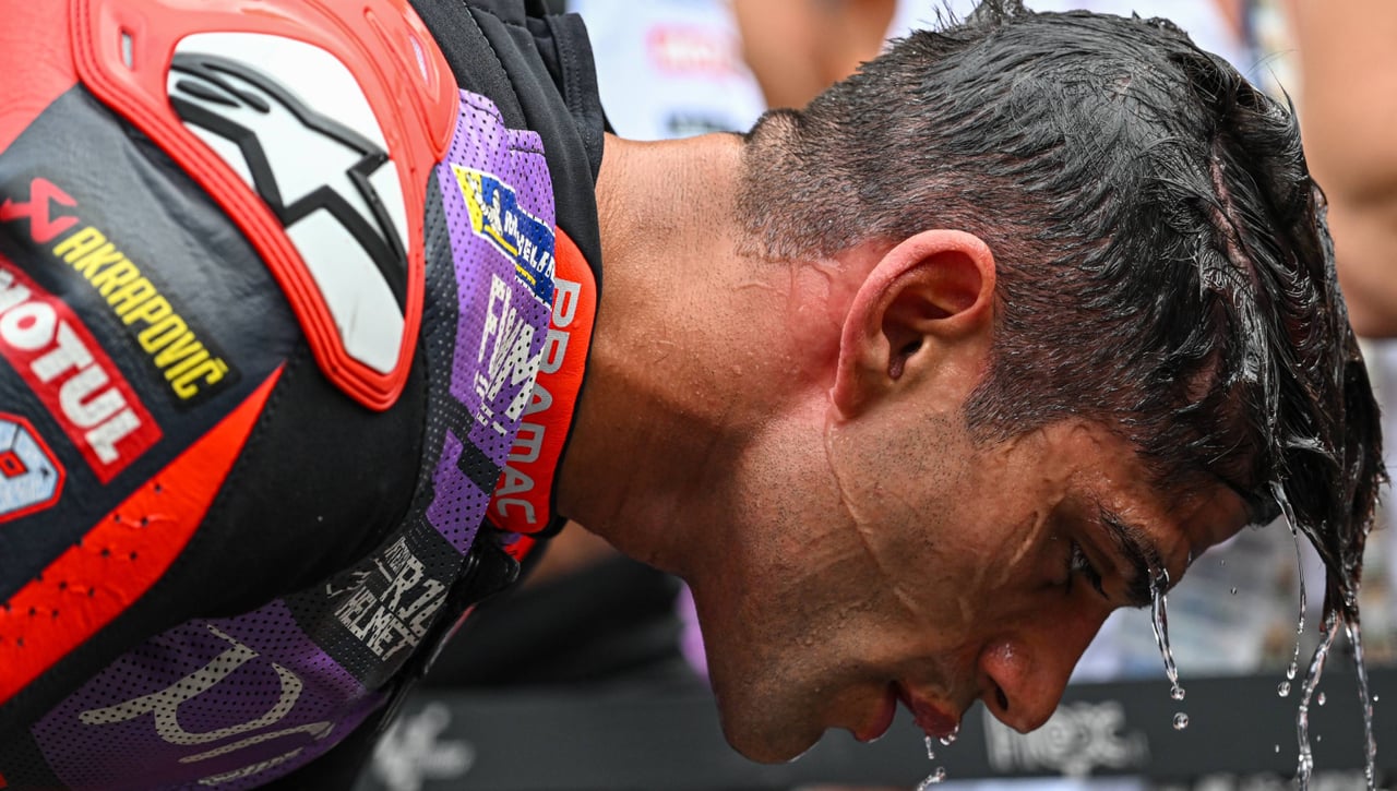 Jorge Martín se lleva una sorpresa de última hora