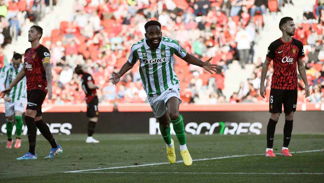 El último servicio de Bakambu al Betis