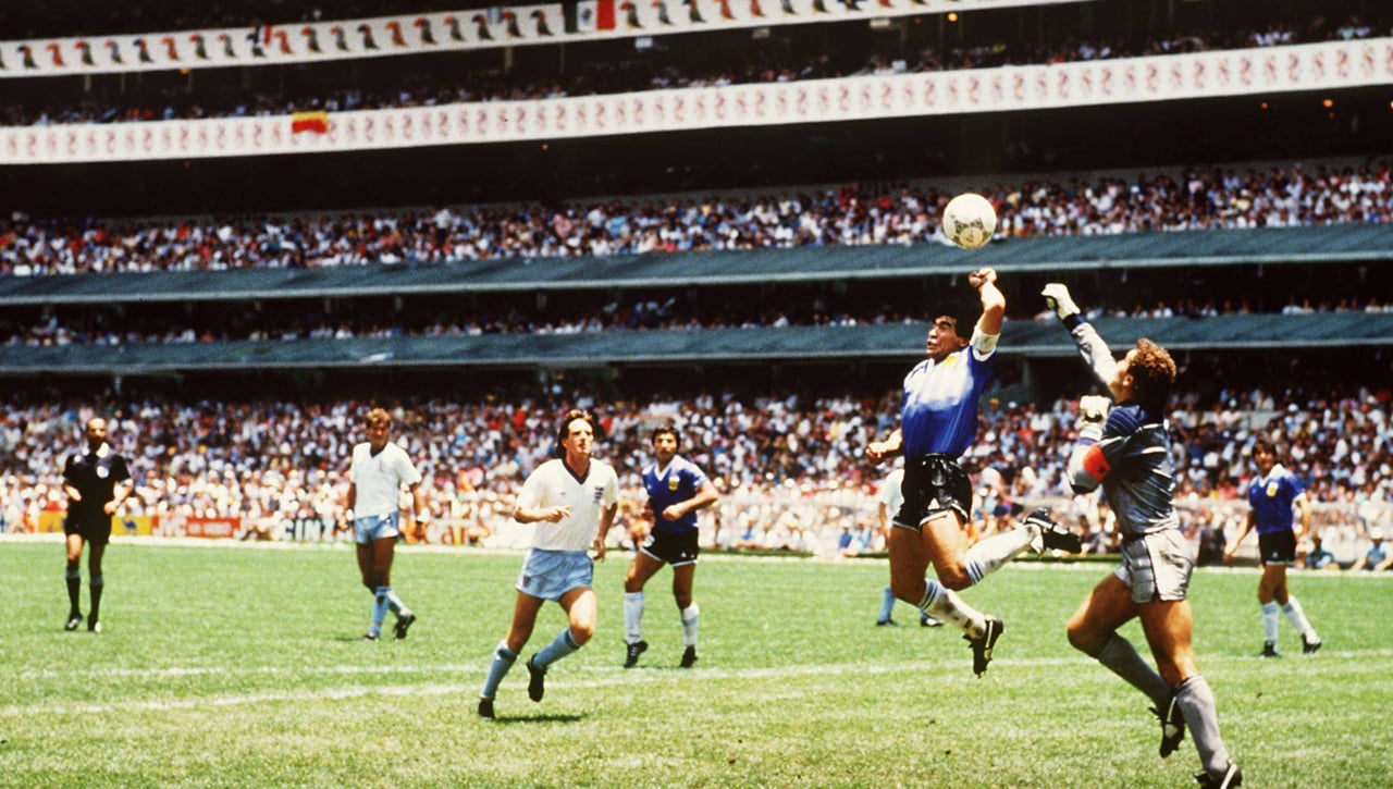 El mano de Dios y el Gol del Siglo de Maradona