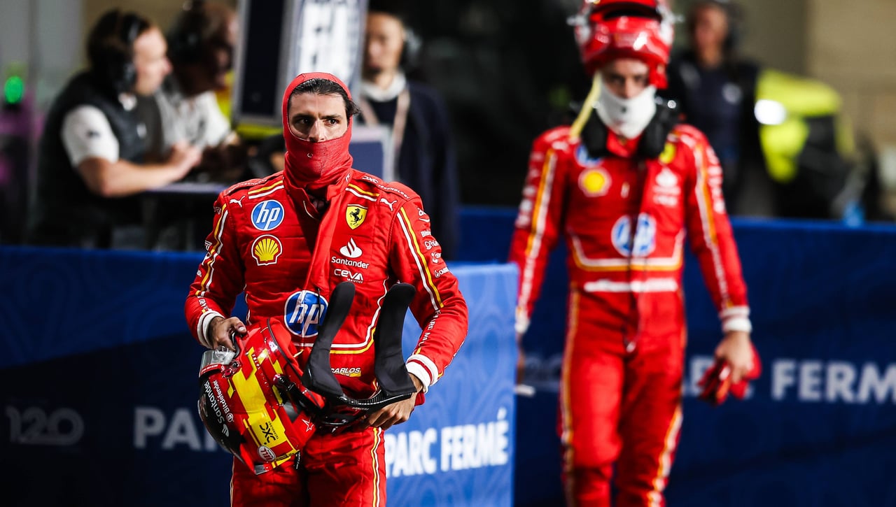Ferrari aparta a Carlos Sainz en Abu Dhabi