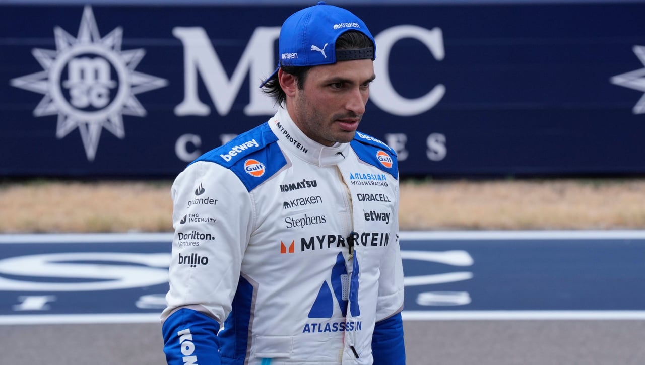Williams explica el abandono de Carlos Sainz en México, con Fernando Alonso implicado