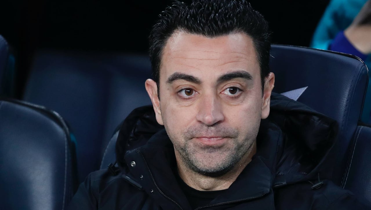 El monumental enfado de Xavi con el arbitraje