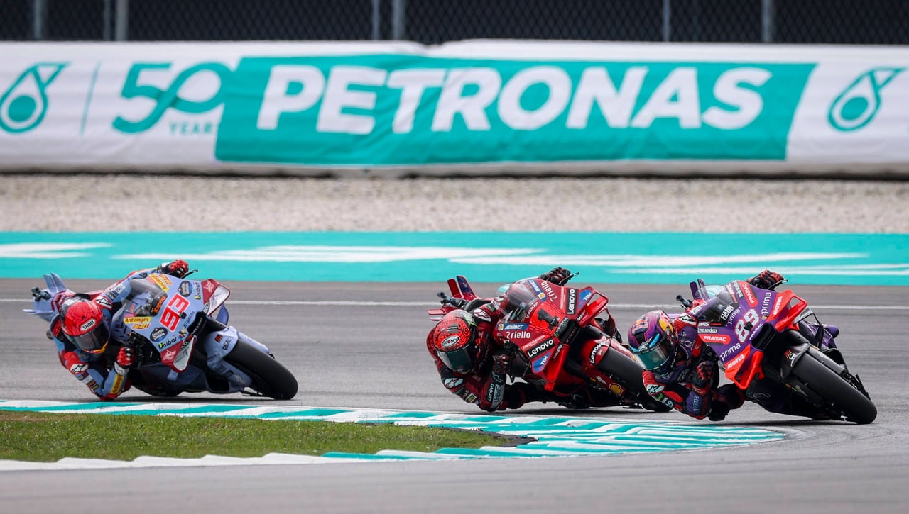 Marc Márquez paga caro su rebelión contra Bagnaia y Martín