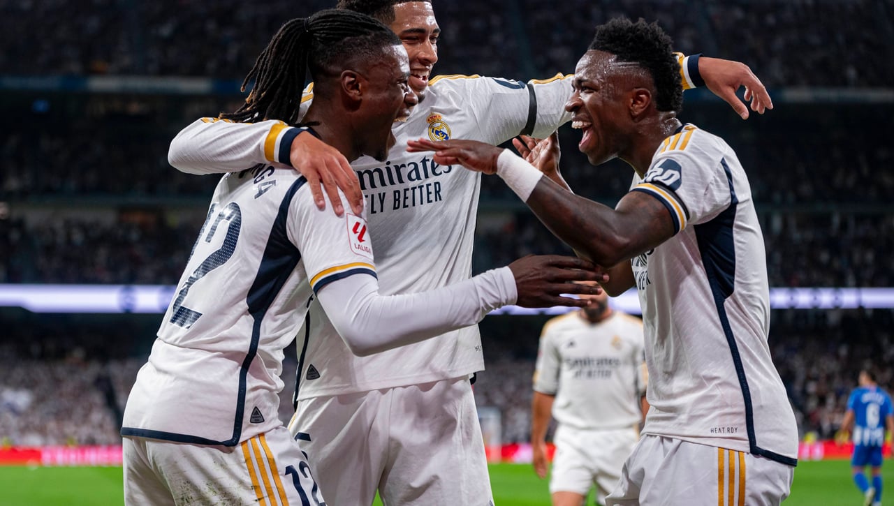 Real Madrid 5-0 Alavés: Siguen en modo fiesta