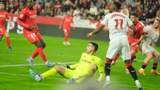 Sevilla 1-1 Osasuna: Álvaro Fernández y Sergio Herrera pactan las tablas