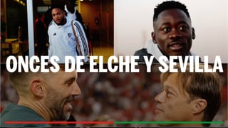 Alineaciones Elche - Sevilla: Alineación posible de Elche CF y Sevilla FC en la jornada 20ª de LaLiga EA Sports