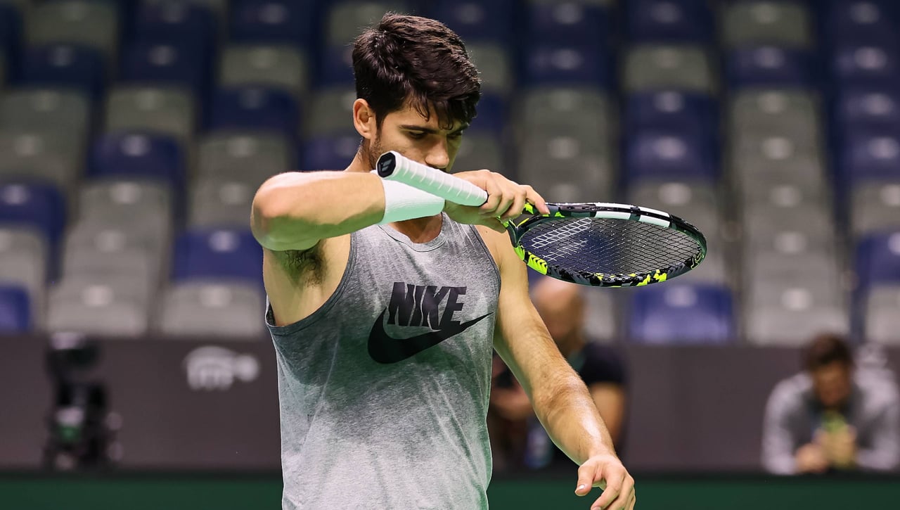 Carlos Alcaraz y su primer rival en Australia