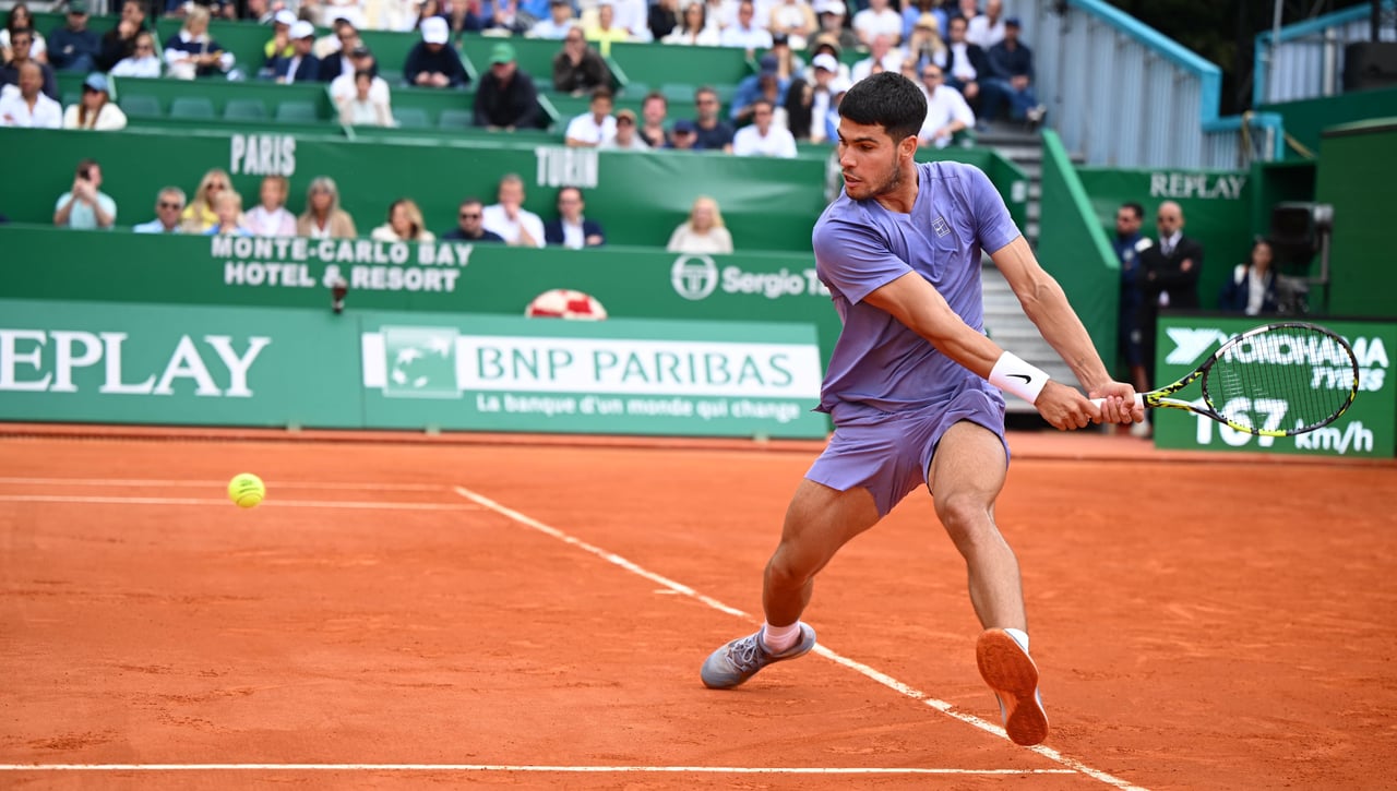 Alcaraz - Musetti | Resumen y resultado del partido de Carlos Alcaraz en la final del Masters 1000 de Montecarlo