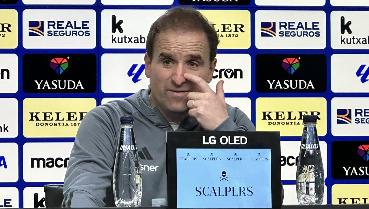 Arrasate da la clave de la victoria contra la Real Sociedad