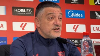 García Pimienta defiende sus cambios, reivindica a su Sevilla y pronuncia la 'palabra prohibida'