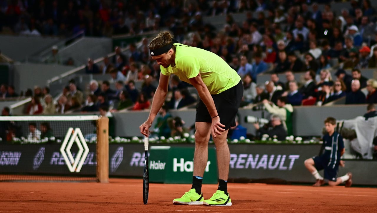 Zverev tiene excusa tras su fracaso en Paris