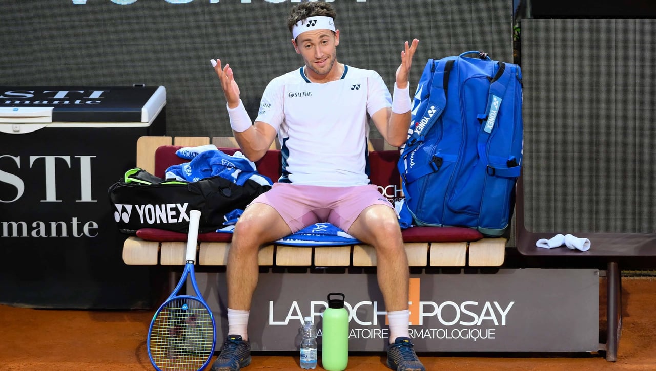 De ganar el Mutua Madrid Open a rendirse a Sinner