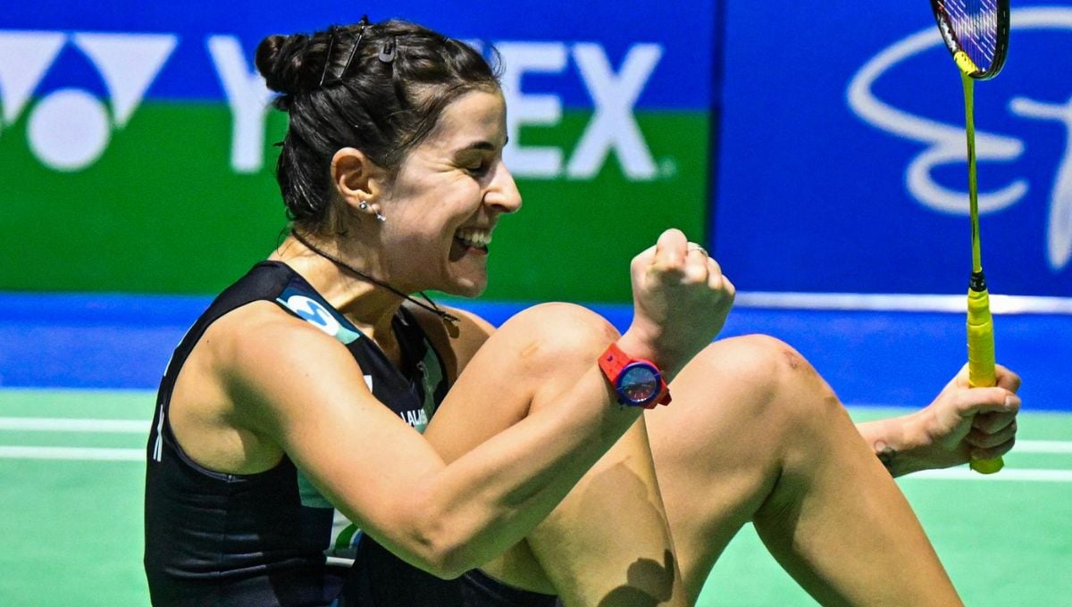 Carolina Marín frena su regreso a la pista