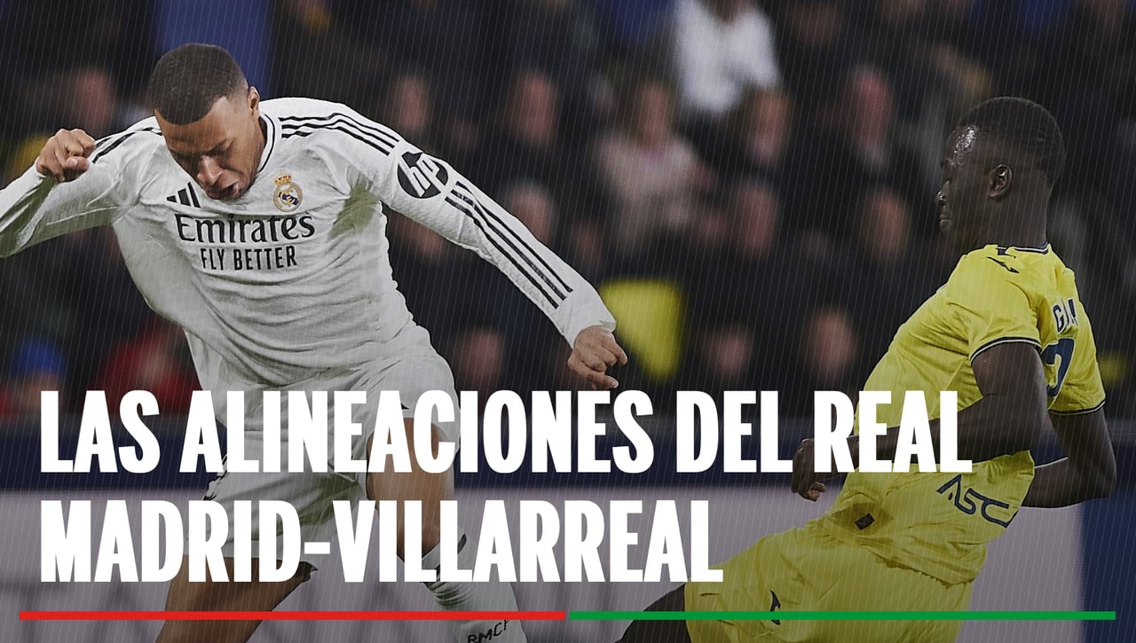 Alineaciones Real Madrid - Villarreal: Alineaciones confirmadas de Real Madrid y Villarreal en la octava jornada de LaLiga EA Sports