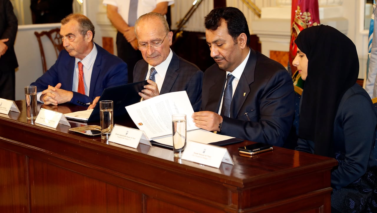 Al-Thani intenta evitar volver a Málaga
