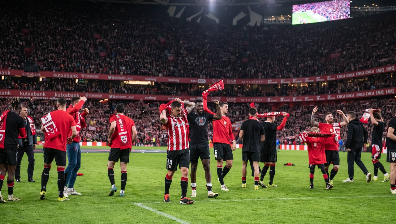 El Estadio de San Mamés roza el lleno para la final de Copa